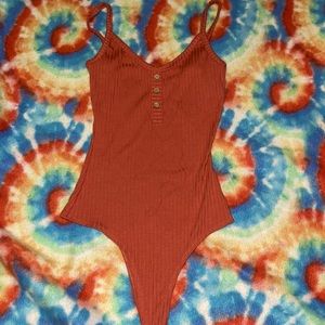 rue 21 coral bodysuit
